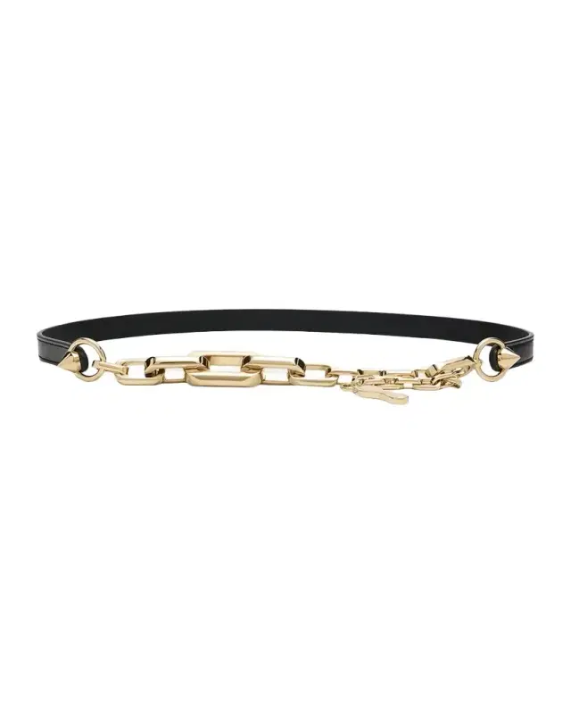 Christian Louboutin Eva Chain Leather Belt