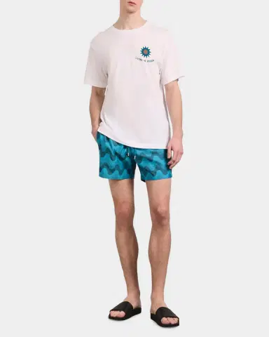 Frescobol Carioca Men's Nylon Copacabana Swim Trunks | Thumbnail 2 Frescobol Carioca Men's Nylon Copacabana Swim Trunks | Thumbnail 2