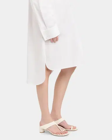 Bottega Veneta Tuxedo-Bib Cotton Poplin Shirtdress | Thumbnail 5 Bottega Veneta Tuxedo-Bib Cotton Poplin Shirtdress | Thumbnail 5