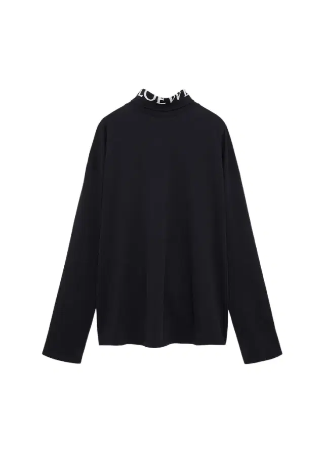 Loewe Men's Stretch Cotton Logo Turtleneck Sweater
