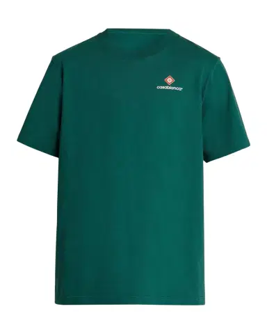 Casablanca Classic Logo Cotton Crewneck T-Shirt | Thumbnail 1