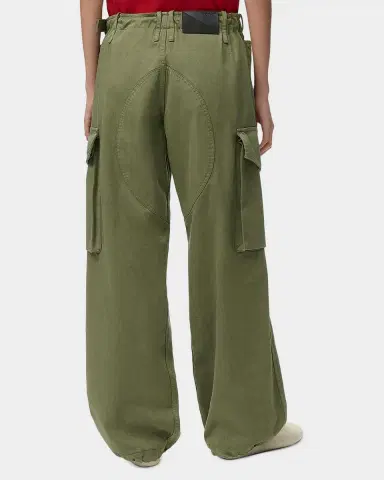 LOEWE Pleated Straight-Leg Cargo Trousers | Thumbnail 3