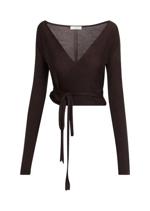 A.L.C. Emma Merino Wool Wrap Sweater