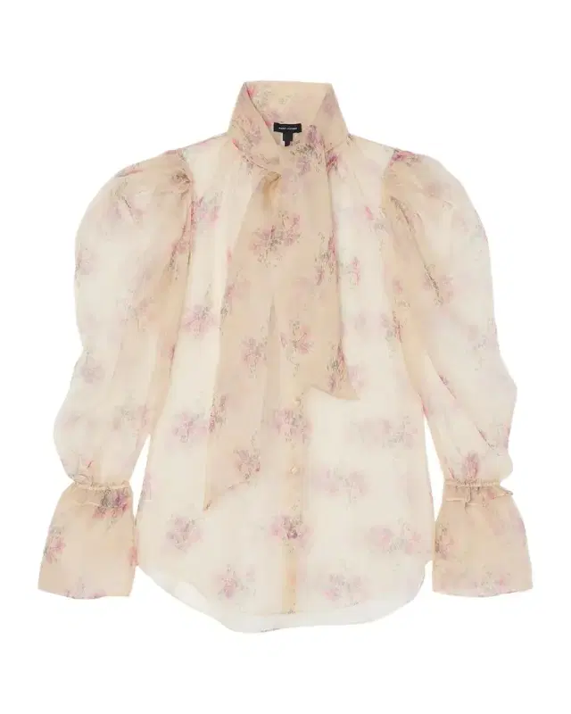 Marc Jacobs Floral Silk Blouse