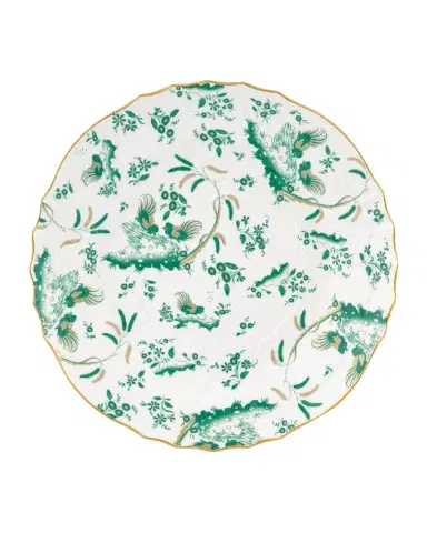 GINORI 1735 Oro di Doccia Large Round Platter, Giada | Thumbnail 1