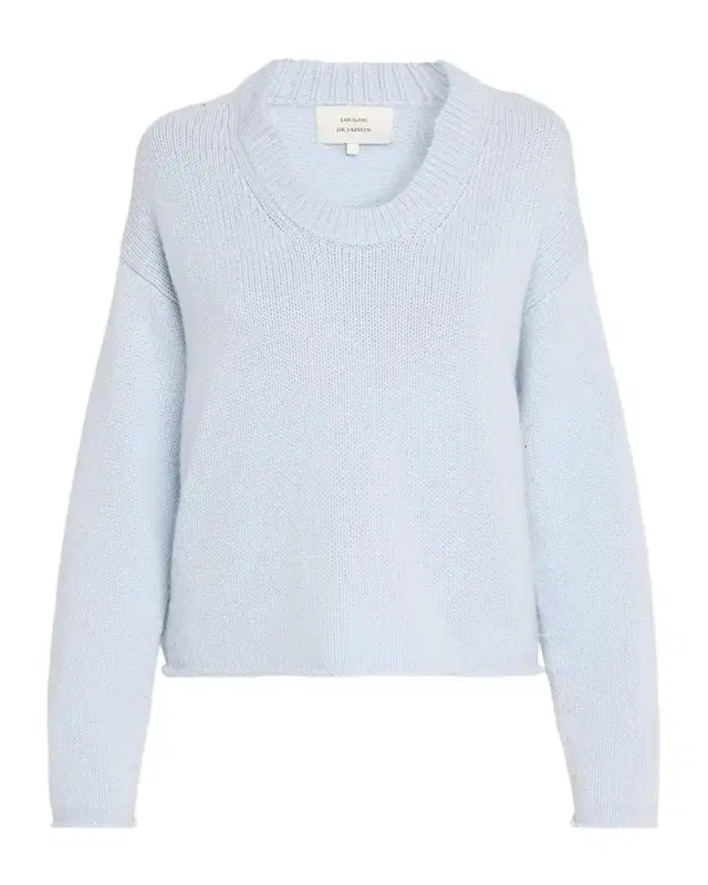 Loulou de Saison Derry Cashmere Scoop-Neck Sweater