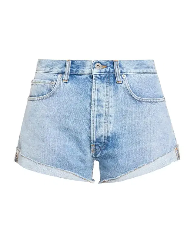 ALL THREE Ben Cuffed Denim Shorts