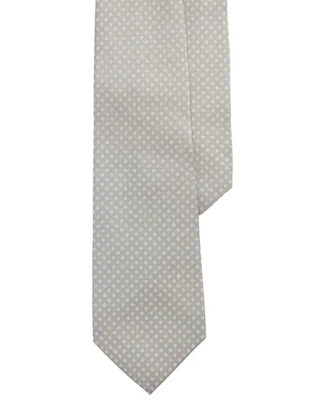 Ralph Lauren Purple Label Men's Twill Micro-Geometric Tie