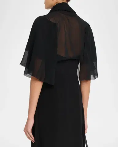 All Three Chloe Chiffon Cape | Thumbnail 3