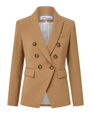 Veronica Beard Miller Double-Breasted Dickey Jacket | Thumbnail 1 Veronica Beard Miller Double-Breasted Dickey Jacket | Thumbnail 1