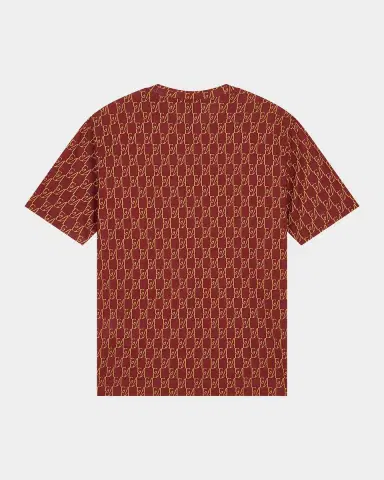 Emporio Armani Men's All-Over Logo Crewneck T-Shirt | Thumbnail 7