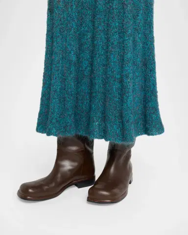 Proenza Schouler Joelle Wide-Rib Ankle Skirt | Thumbnail 5