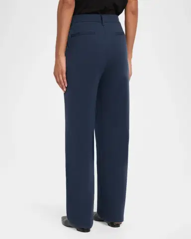 Eileen Fisher Tapered Double-Knit Trousers | Thumbnail 3