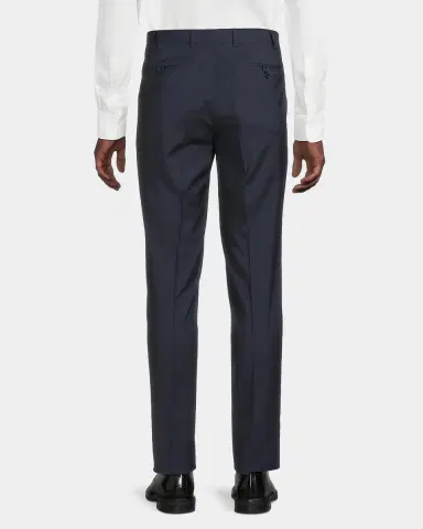 Canali Classic Solid Dress Trousers | Thumbnail 3