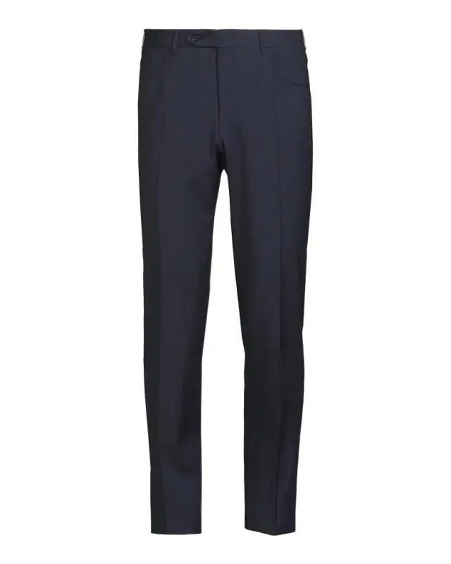 Canali Classic Solid Dress Trousers