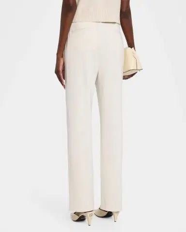 Eileen Fisher Tapered Double-Knit Trousers | Thumbnail 3