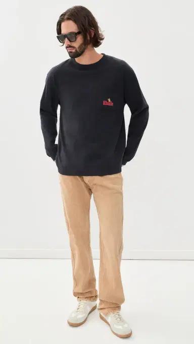 Rhude American pirit Pocket Tee Vintage Black/Red | Thumbnail 5