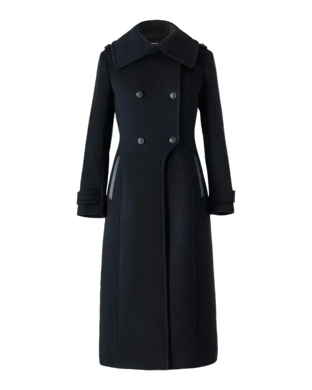 Mackage Elodie-R Double-Face Wool Tailored Coat