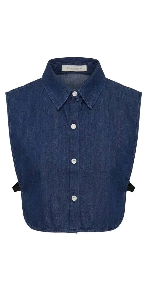 Favorite Daughter The Tuck In Collar Dickey Medium Blue