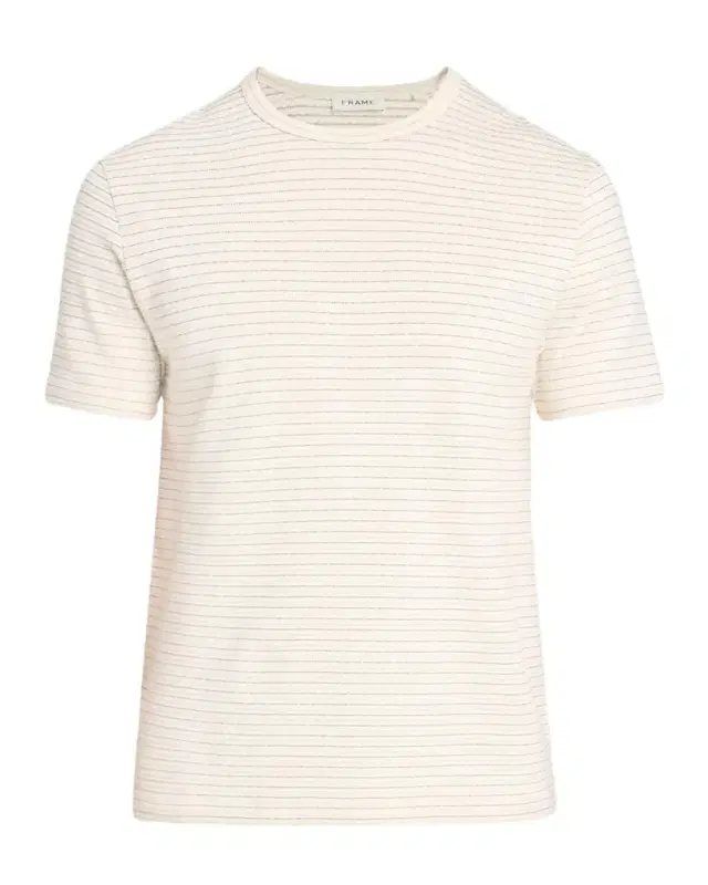 Frame Men's Cotton Jacquard Crewneck T-Shirt