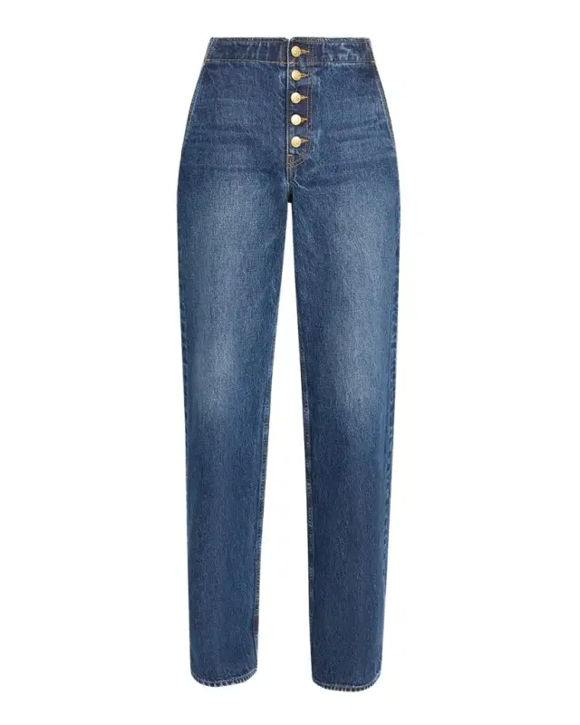 Ulla Johnson The Jasmine Low-Rise Jeans