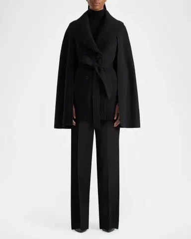 Mackage Susie-Z Double-Breasted Wool Cape | Thumbnail 2