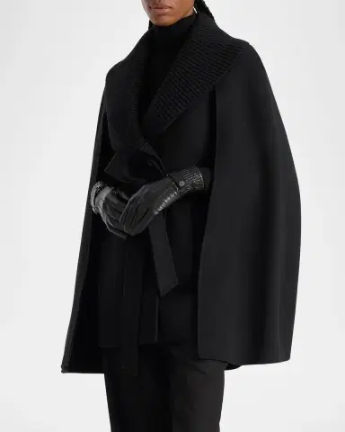 Mackage Susie-Z Double-Breasted Wool Cape | Thumbnail 5