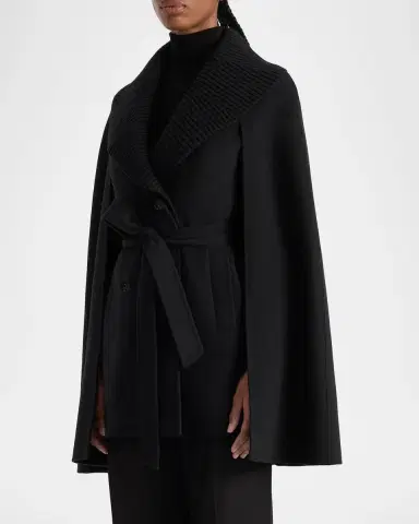 Mackage Susie-Z Double-Breasted Wool Cape | Thumbnail 7
