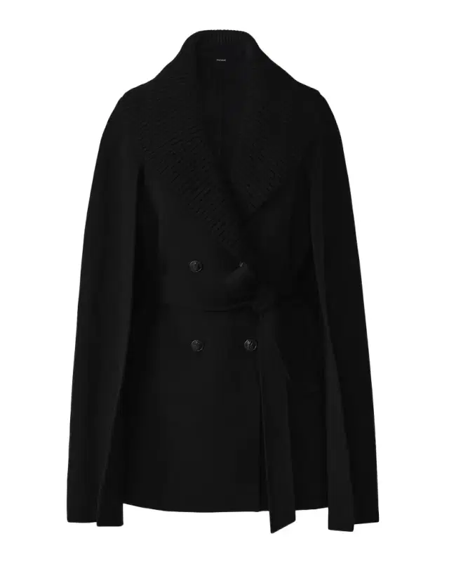 Mackage Susie-Z Double-Breasted Wool Cape