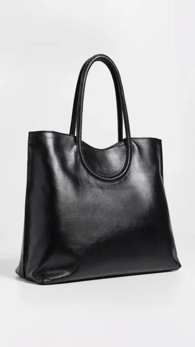 Staud Maude North-South Tote Black One Size | Thumbnail 4