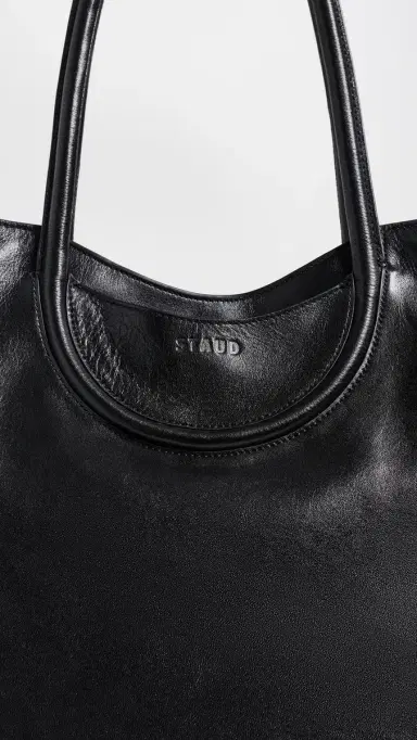 Staud Maude North-South Tote Black One Size | Thumbnail 5