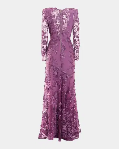 Zhivago Poetry Remains Embroidered Mermaid Gown | Thumbnail 5
