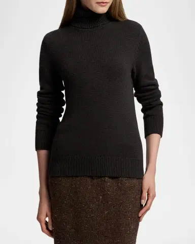 Ralph Lauren Collection Cashmere Turtleneck Sweater | Thumbnail 4