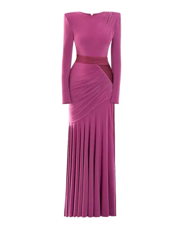 Zhivago How Light She Is Ruched Gown