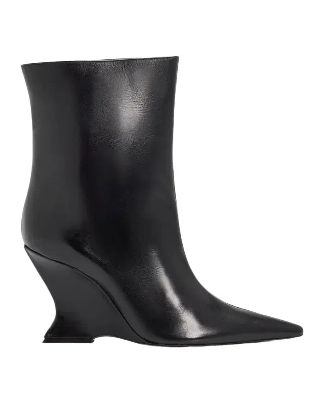 Schutz Siena 115MM Leather Booties