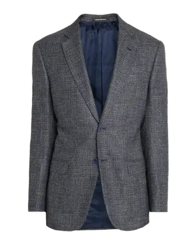Emporio Armani Men's Wool and Viscose Single-Breasted Sport Coat | Thumbnail 1
