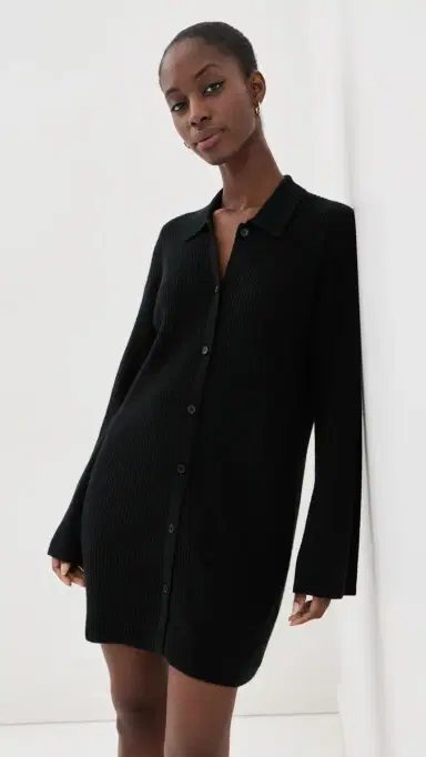 Le Kasha Godda Cashmere Dress Black One Size | Thumbnail 2