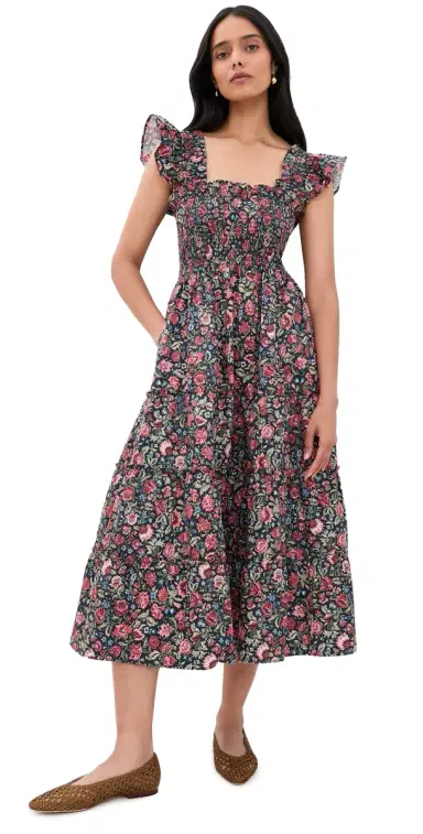 Hill House Home The Ellie Nap Dress Chilton Floral Block/ulti | Thumbnail 1