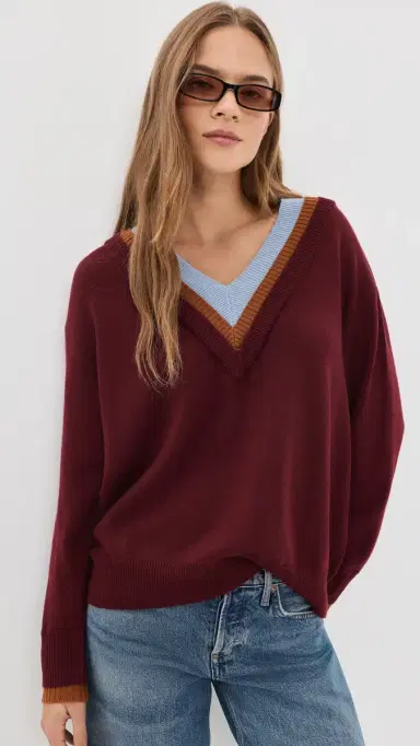 Staud Norman Sweater PINOT MUTI | Thumbnail 2 Staud Norman Sweater PINOT MUTI | Thumbnail 2