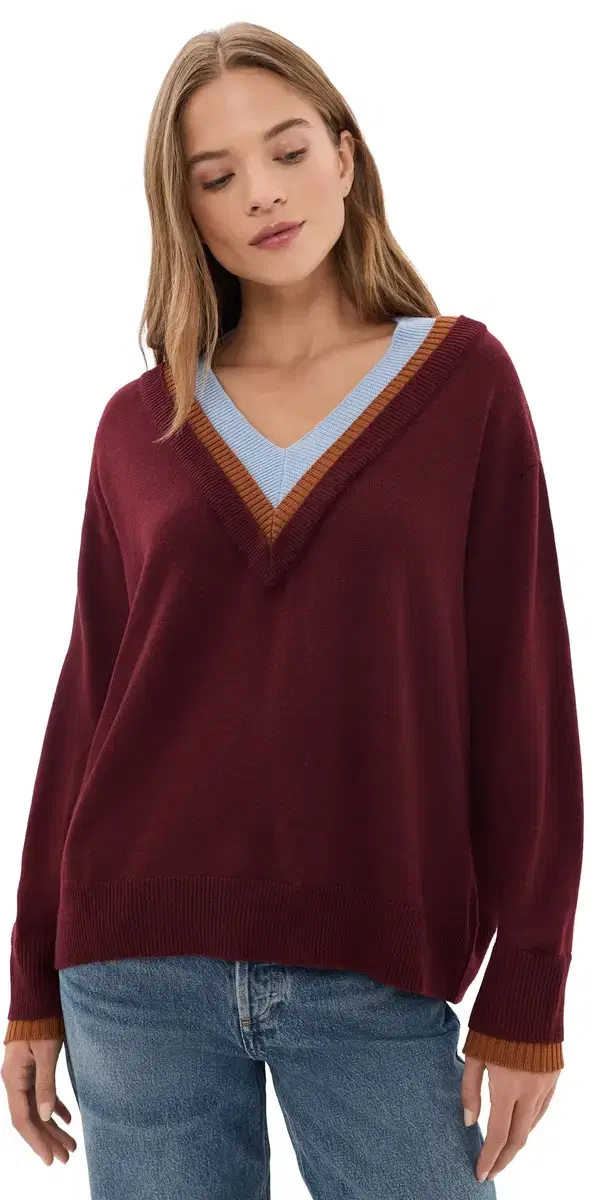 Staud Norman Sweater PINOT MUTI