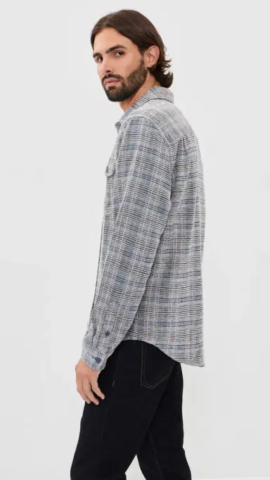 RAILS Warren Overshirt Oat eridian Chenille | Thumbnail 4