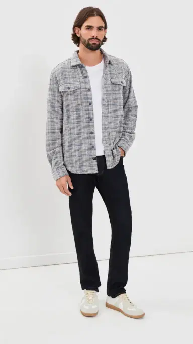 RAILS Warren Overshirt Oat eridian Chenille | Thumbnail 5