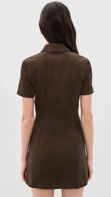 PAIGE Clementine Corduroy Dress Fern | Thumbnail 3 PAIGE Clementine Corduroy Dress Fern | Thumbnail 3