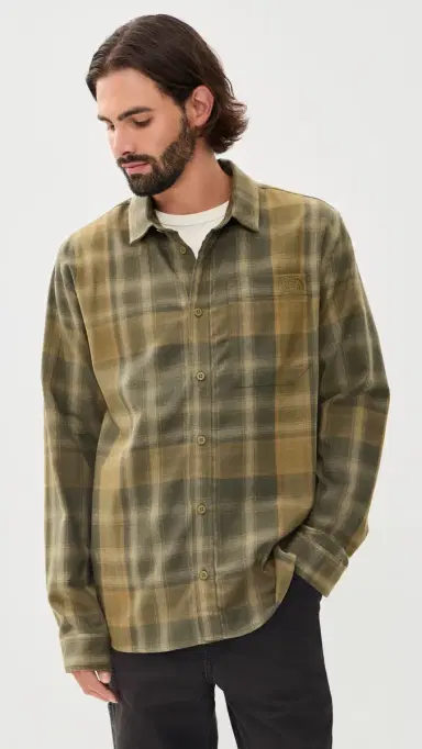 The North Face Mountain Falls Flannel Caraway eed Routesetter Plaid | Thumbnail 2
