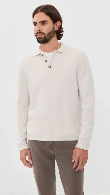 Joe's Jeans Merino Polo Sweater Ancient croll | Thumbnail 2