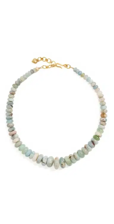 Brinker + Eliza Blue Lagoon Necklace Amazonite One Size | Thumbnail 1