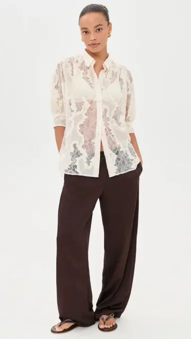 Rachel Comey Rayman Button Down Shirt | Thumbnail 5