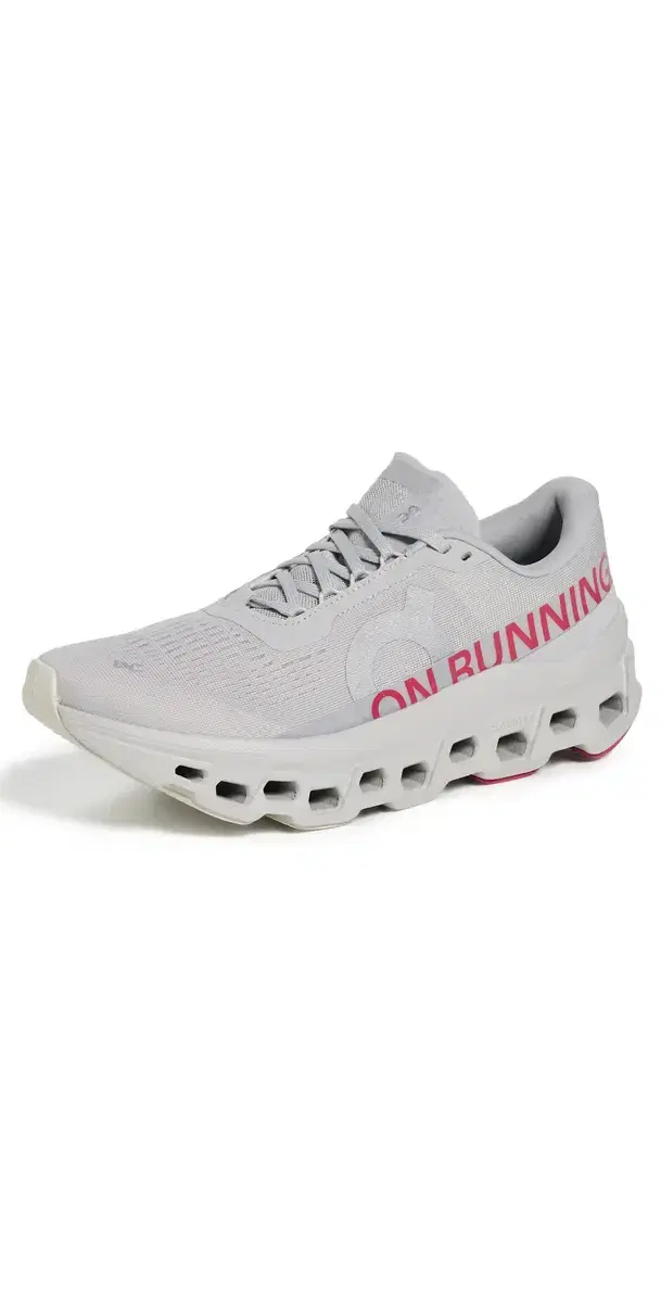 On Cloudmonster 1 Sneakers Silver/Camellia
