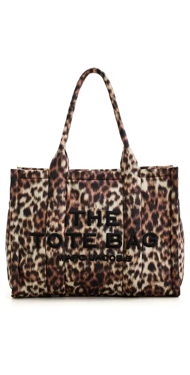 Marc Jacobs The Large Puffy Tote Bag Brown Multi One Size