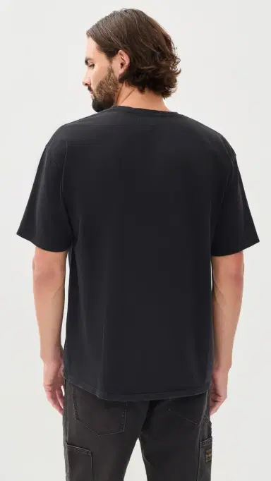 Rhude Dinero Tee Vintage Black/Yellow | Thumbnail 3